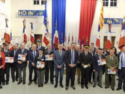 Cérémonie de remise de diplômes d’honneur au centre départemental de mémoire à Perpignan